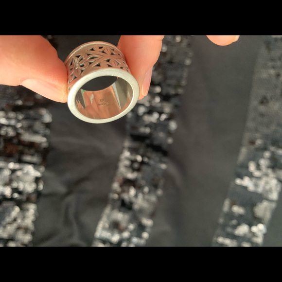 Sundance Catalog JGD Sterling Silver 925 Minimalist Modern Ring 6 - Picture 4 of 6